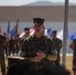 HQ Bn. holds change of command ceremony