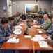 Multinational partners participate in the commander's update briefing RIMPAC 2026