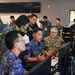Multinational partners participate in the commander's update briefing RIMPAC 2026