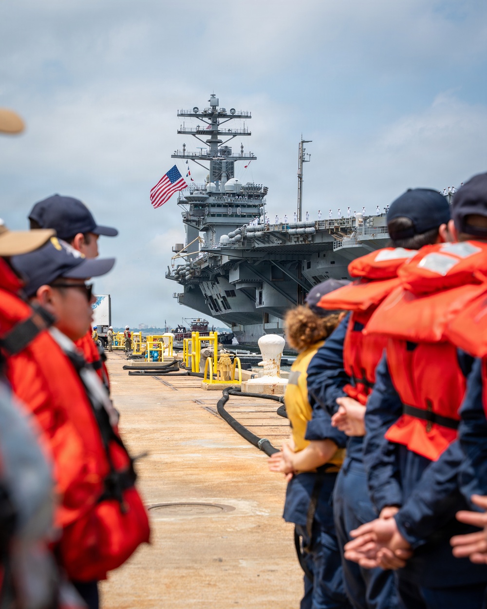 USS Nimitz Arrives to Final Homeport of Naval Station Norfolk