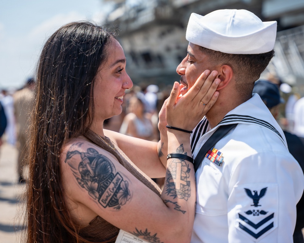 USS Nimitz Arrives to Final Homeport of Naval Station Norfolk