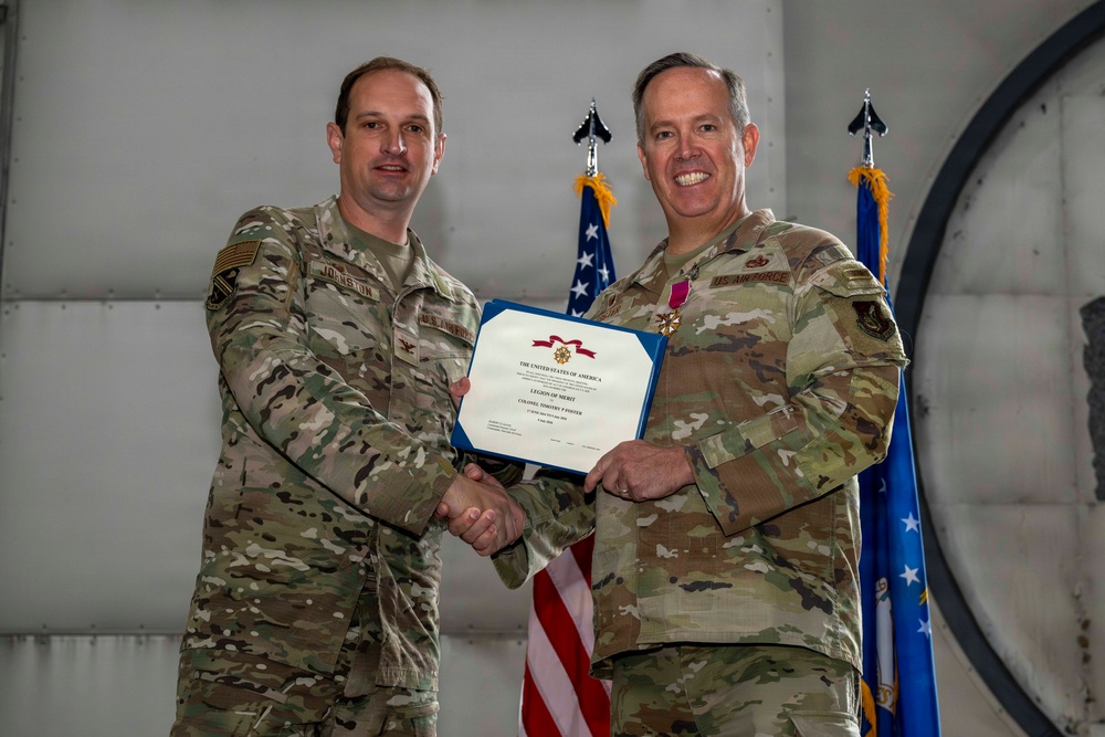 354th MSG Change of Command Ceremony