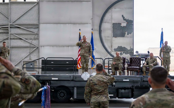 354th MSG Change of Command Ceremony