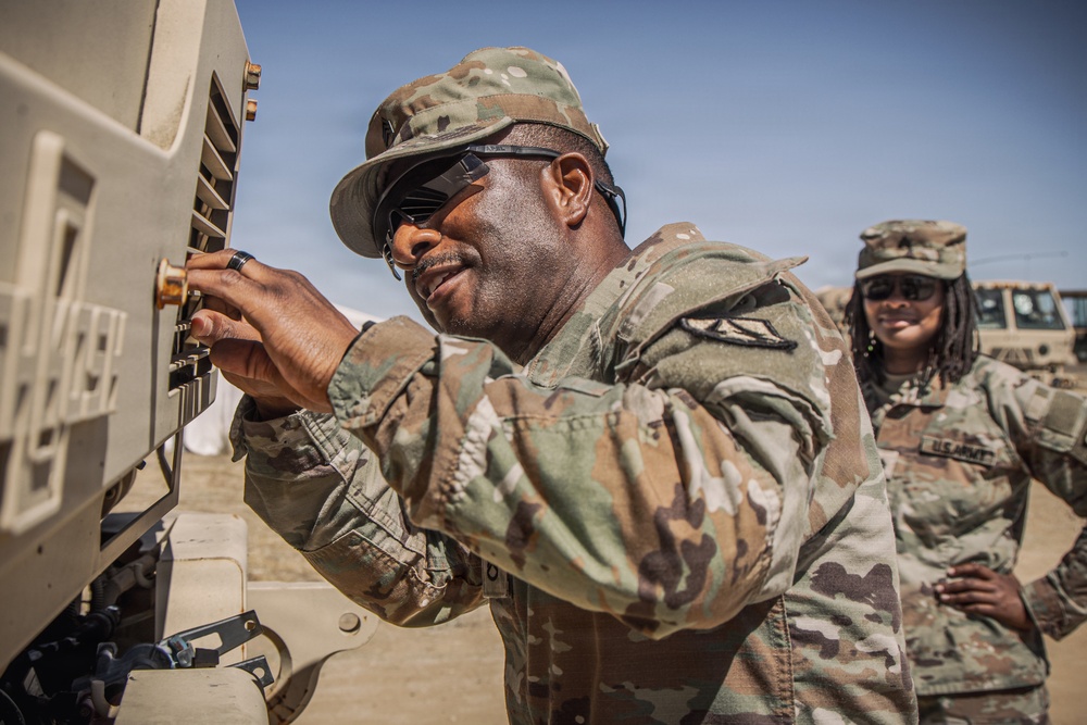 Alpha Company, 392nd ESB-E, drives the signal Mission Forward at “Bold Eagle” CSTX 26-02