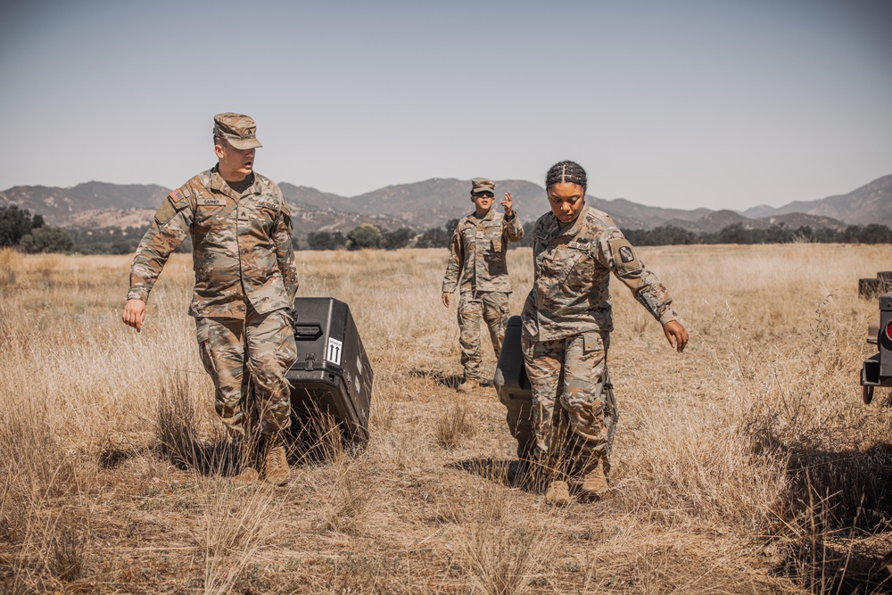 Alpha Company, 392nd ESB-E, drives the signal Mission Forward at “Bold Eagle” CSTX 26-02