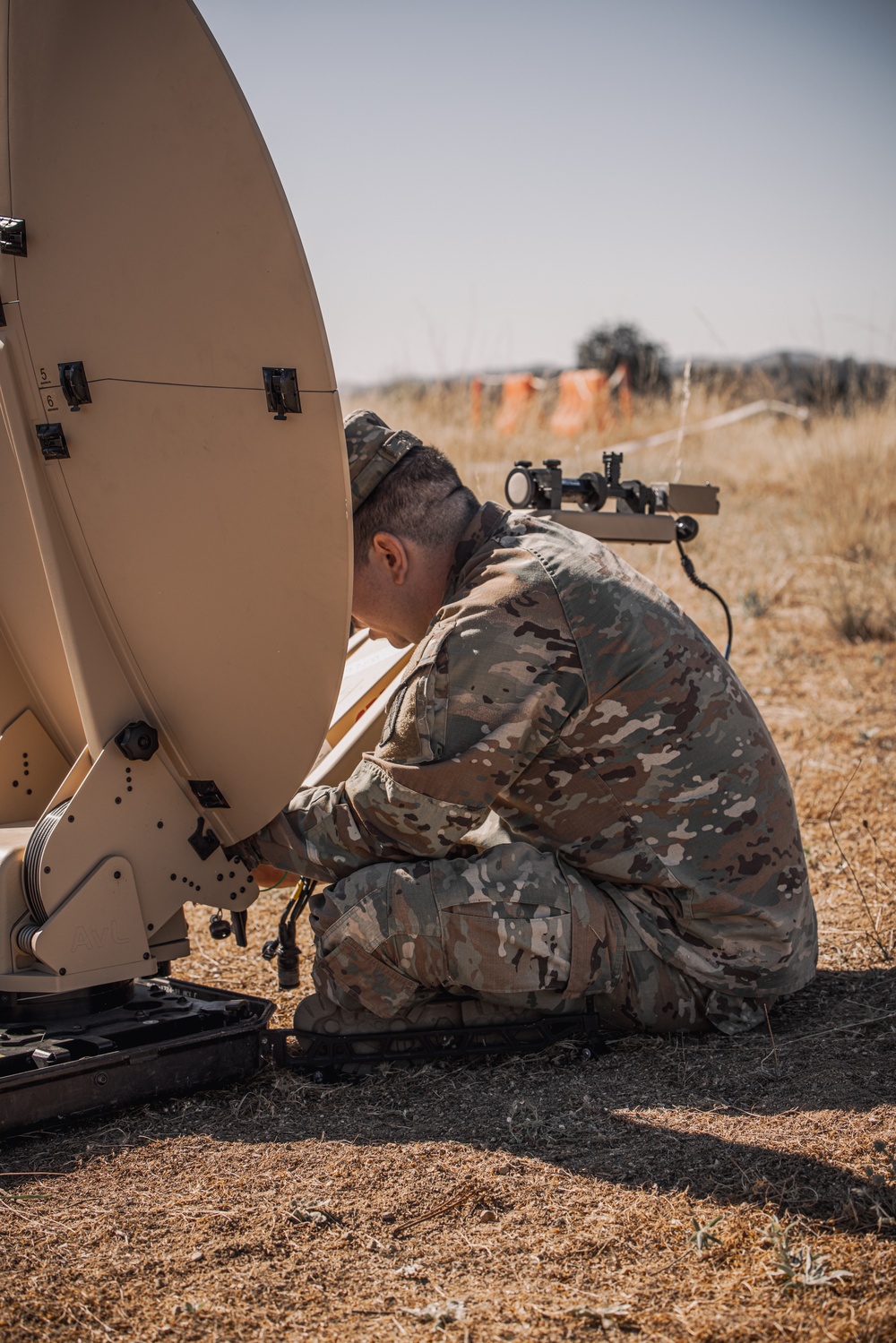 Alpha Company, 392nd ESB-E, drives the signal Mission Forward at “Bold Eagle” CSTX 26-02
