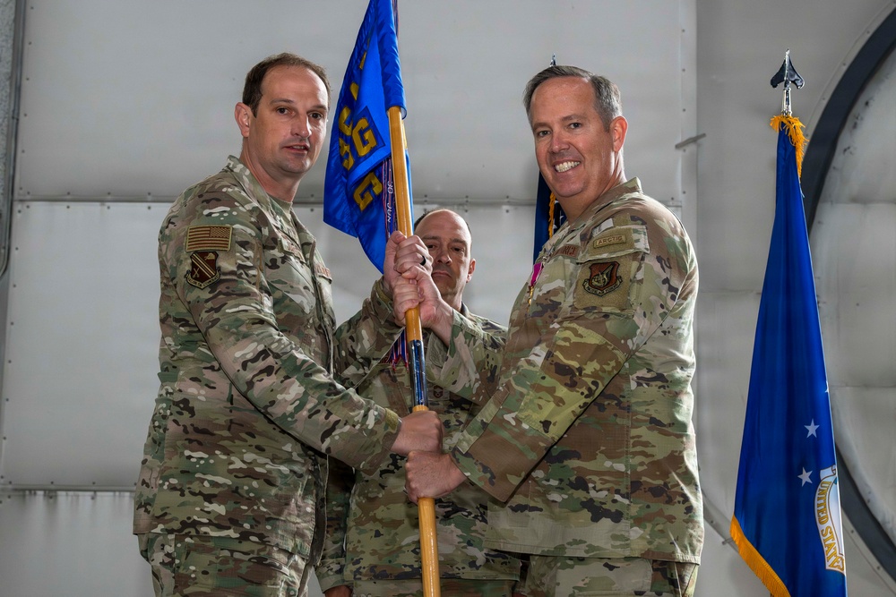 354th MSG Change of Command Ceremony