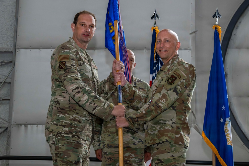354th MSG Change of Command Ceremony
