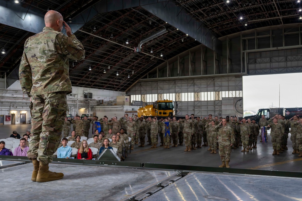 354th MSG Change of Command Ceremony