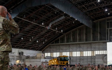 354th MSG Change of Command Ceremony