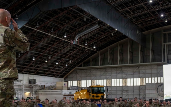354th MSG Change of Command Ceremony