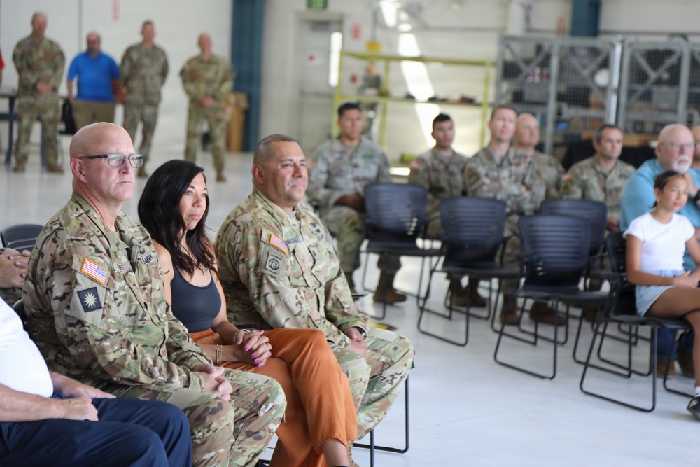 Col. Noe Vasquez is promoted to the rank of colonel