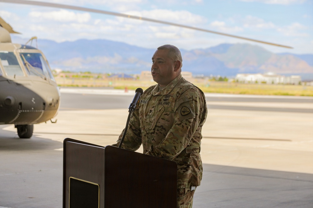 Col. Noe Vasquez is promoted to the rank of colonel