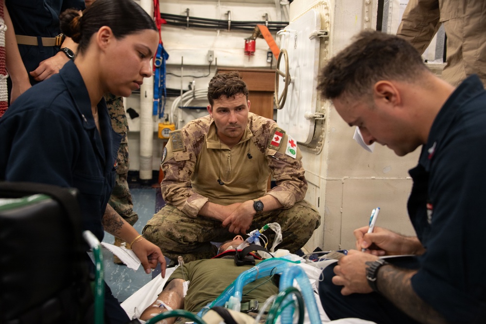 USS Essex conducts mass casualty drill during RIMPAC 2026