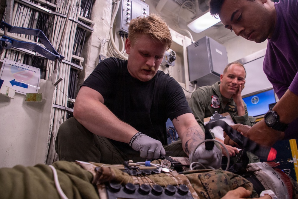 USS Essex conducts mass casualty drill during RIMPAC 2026