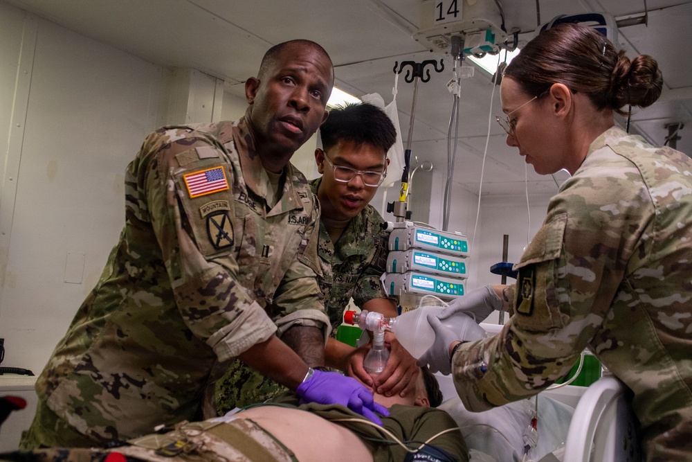 USS Essex conducts mass casualty drill during RIMPAC 2026