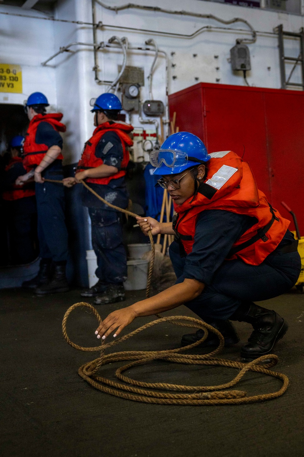 USS Kearsarge LHD 3 Conducts Replenishment at Sea