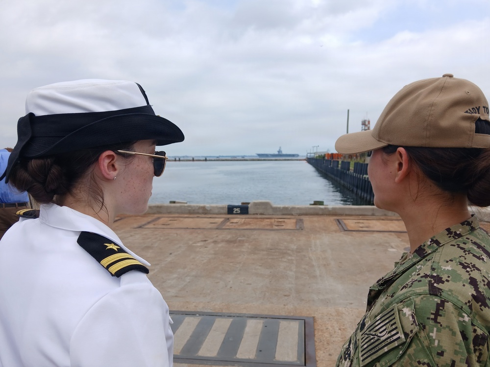 USS Nimitz Arrives to Final Homeport of Naval Station Norfolk