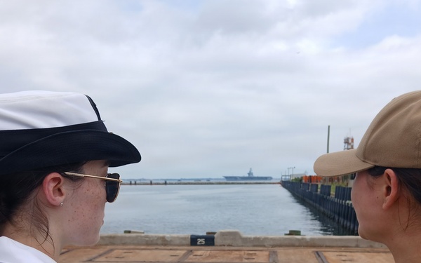 USS Nimitz Arrives to Final Homeport of Naval Station Norfolk