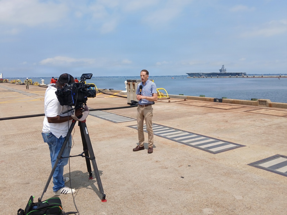 USS Nimitz Arrives to Final Homeport of Naval Station Norfolk