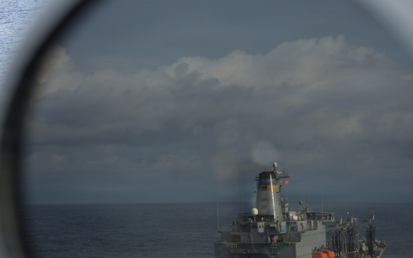 USS Kearsareg Conducts RAS