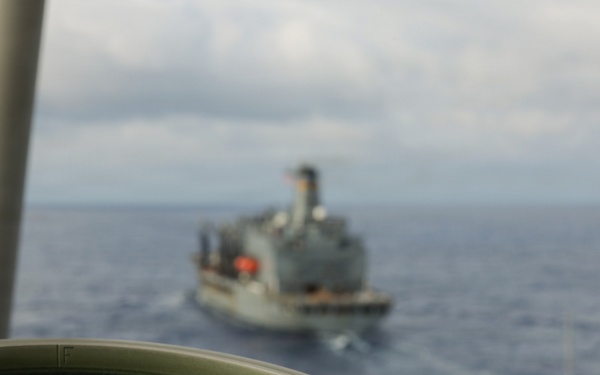 USS Kearsareg Conducts RAS