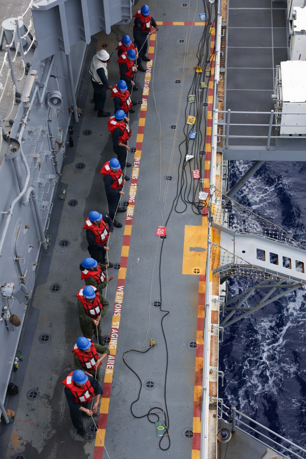 USS Kearsareg Conducts RAS