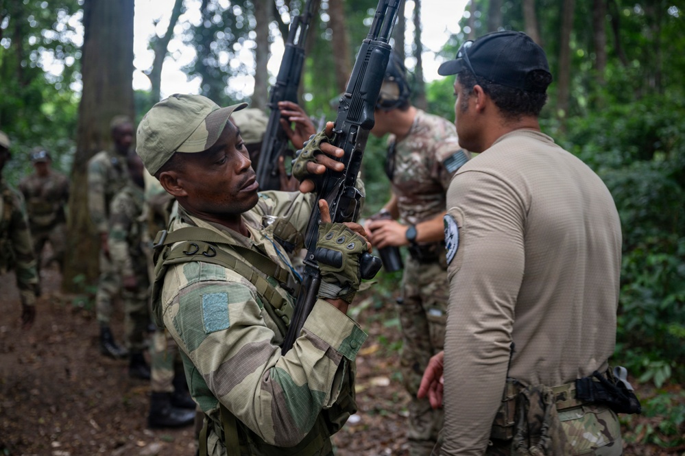 U.S. Special Forces, Gabonese Armed Forces Leverage Multi-Domain Capabilities During JCET