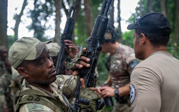 U.S. Special Forces, Gabonese Armed Forces Leverage Multi-Domain Capabilities During JCET