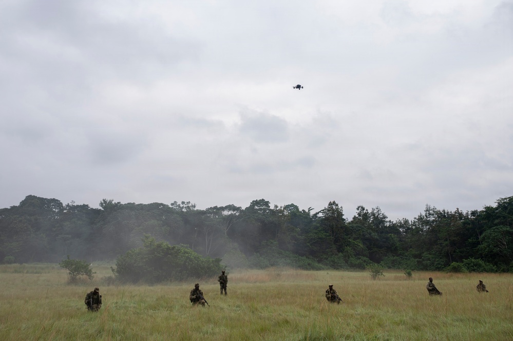 U.S. Special Forces, Gabonese Armed Forces Leverage Multi-Domain Capabilities During JCET