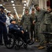 WWII Navy Veteran Tours USS Arlington for INR250