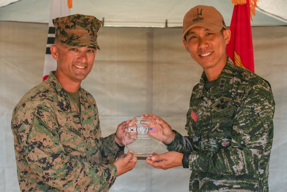 ROKMC Brig. Gen. Dong Hyang Lee visits RIMPAC 2026