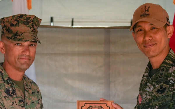 ROKMC Brig. Gen. Lee Dong Hyang visits RIMPAC 2026