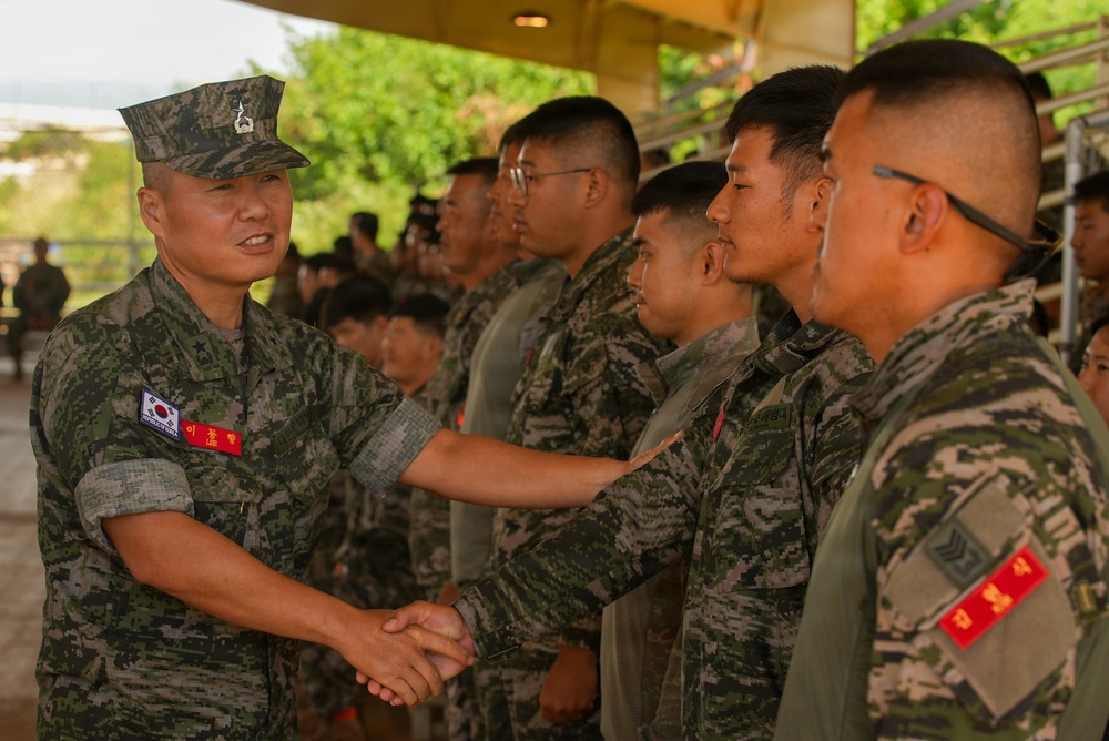 ROKMC Brig. Gen. Dong Hyang Lee visits RIMPAC 2026
