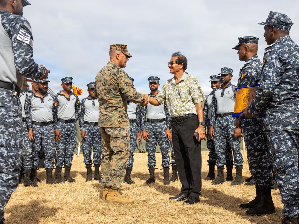 Sri Lankan honorary consulate visits 15th MEU command, Sri Lanka Marines during RIMPAC 26