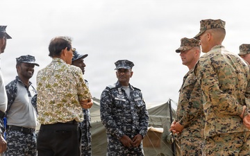 Sri Lankan honorary consulate visits 15th MEU command, Sri Lanka Marines during RIMPAC 26