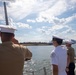 USS Arlington (LPD 24) arrives in Boston for SAIL 250 Boston