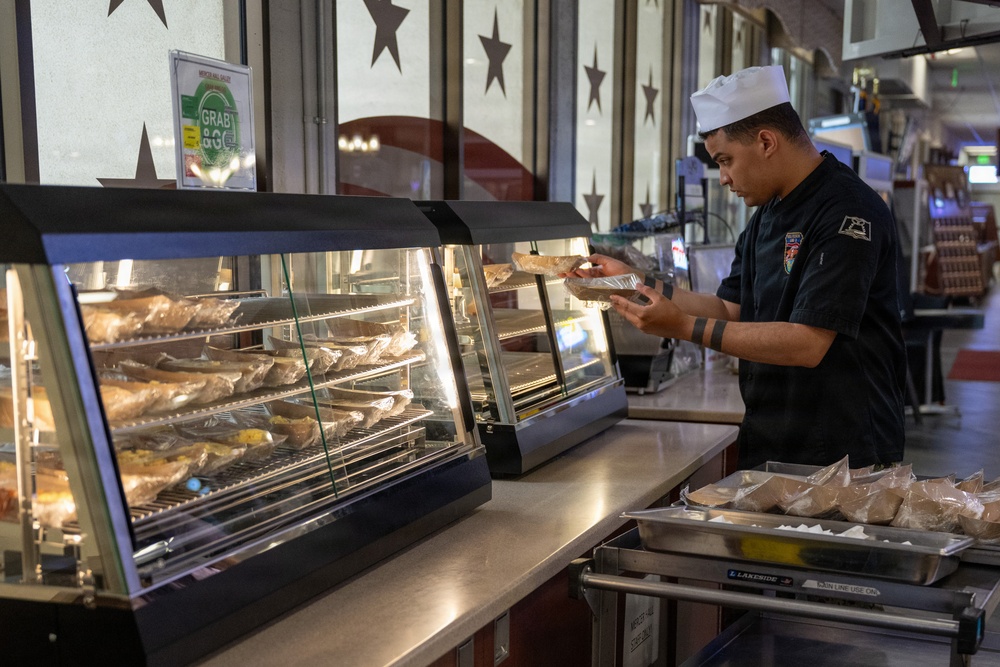 Grab and Go lunch at Mercer Hall Galley