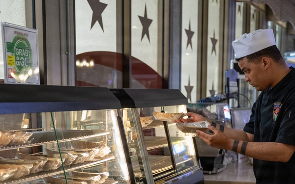 Grab and Go lunch at Mercer Hall Galley