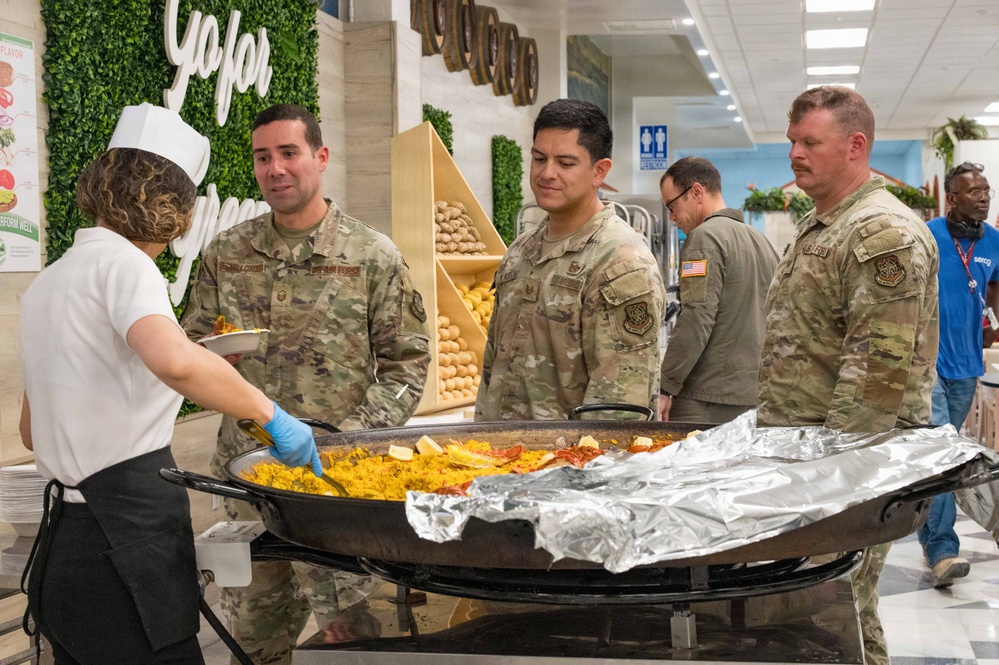 Naval Station Rota Galley Five Star Accreditation award