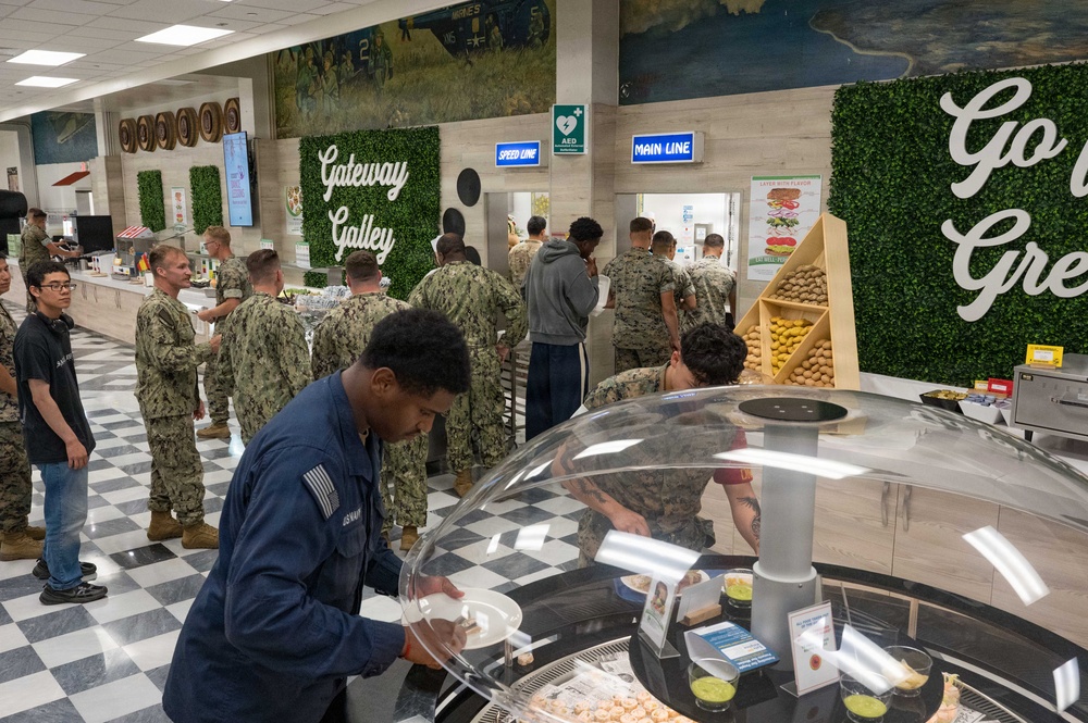 Naval Station Rota Galley Five Star Accreditation award