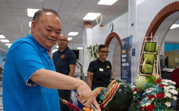 Naval Station Rota Galley Five Star Accreditation award