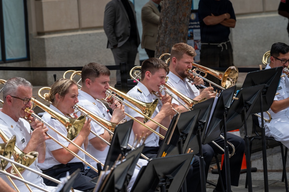 Navy Band Joint Concert at Navy Memorial