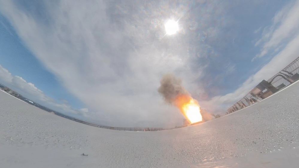 JS Kongo conducts SM-2 live-fire exercise during RIMPAC 2026