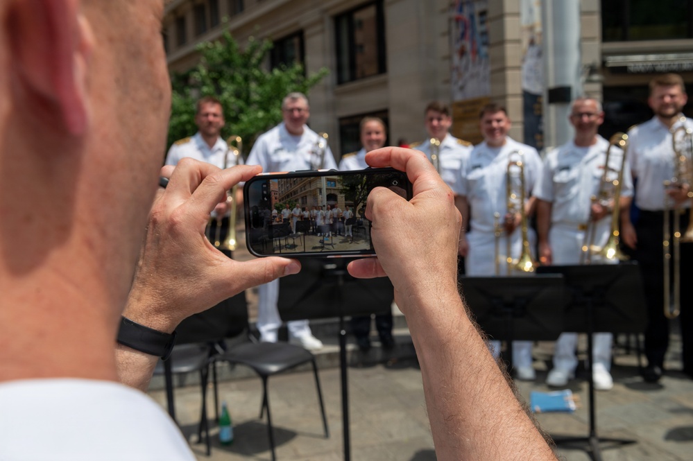 Navy Band Joint Concert at Navy Memorial