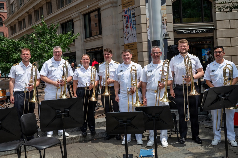 Navy Band Joint Concert at Navy Memorial