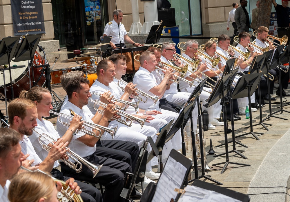 Navy Band Joint Concert at Navy Memorial