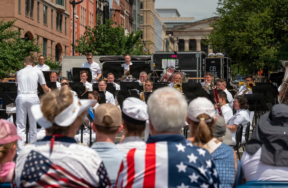 Navy Band Joint Concert at Navy Memorial