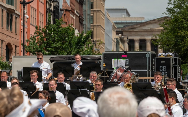 Navy Band Joint Concert at Navy Memorial