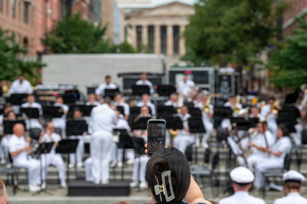 Navy Band Joint Concert at Navy Memorial